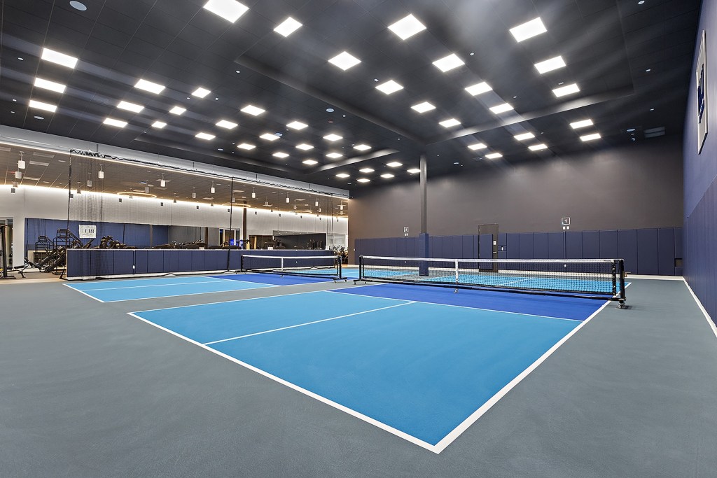 indoor pickleball court