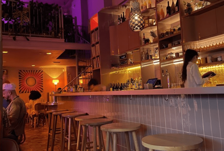 a moody bar
