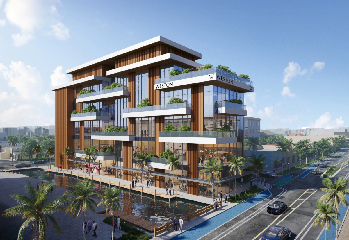 A photo rendering of Weston Jewelers' Las Olas location.