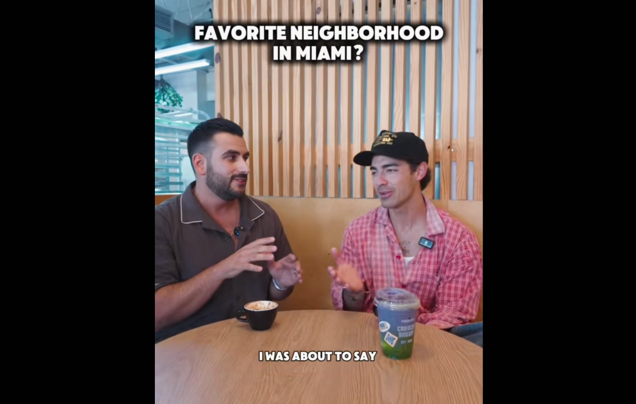 Joe Jonas’ Favorite Places to Eat and Drink in Miami