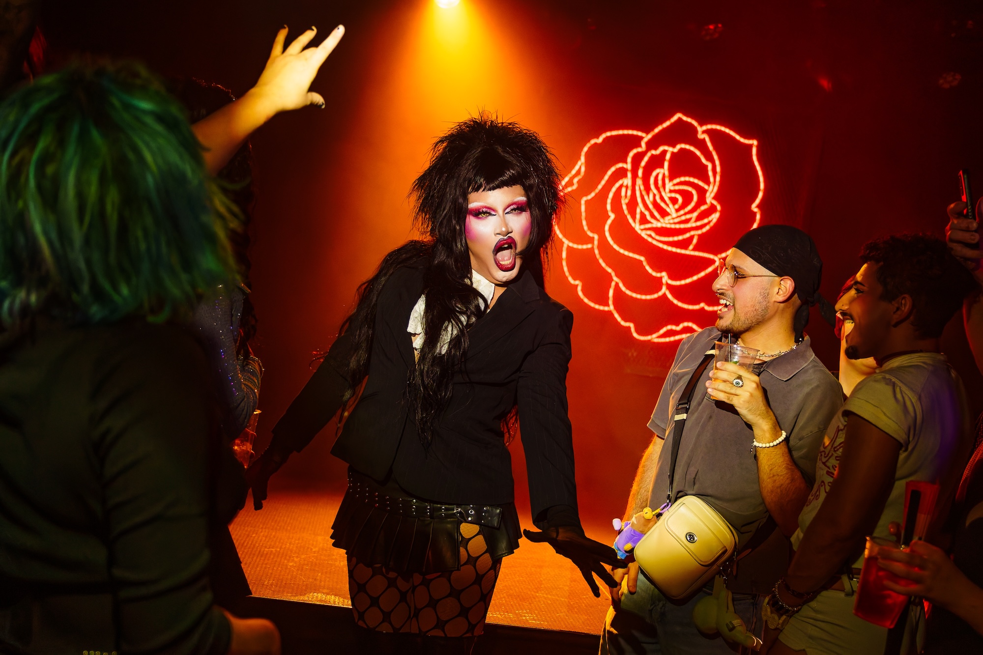 Photo of a drag performer in Miami.
