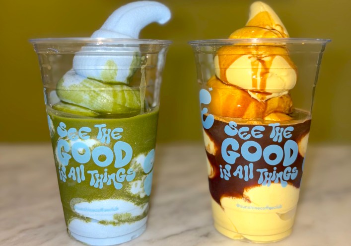 Miami Beach has a new coffee shop with blue matcha and soft serve