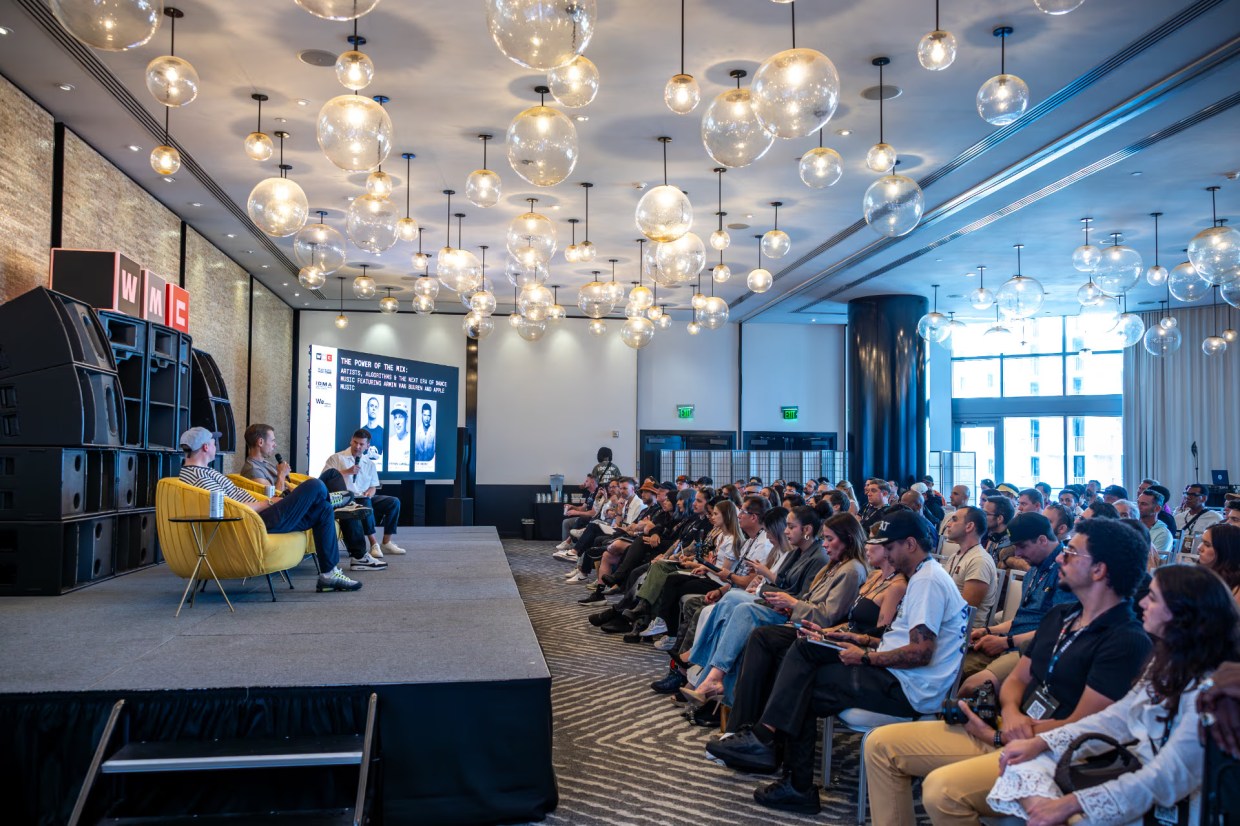 Photo of a music conference in Miami