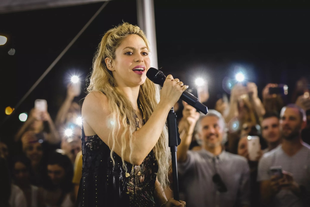 Shakira Played a Surprise Pop-Up Show at The Wynwood Yard Last Night