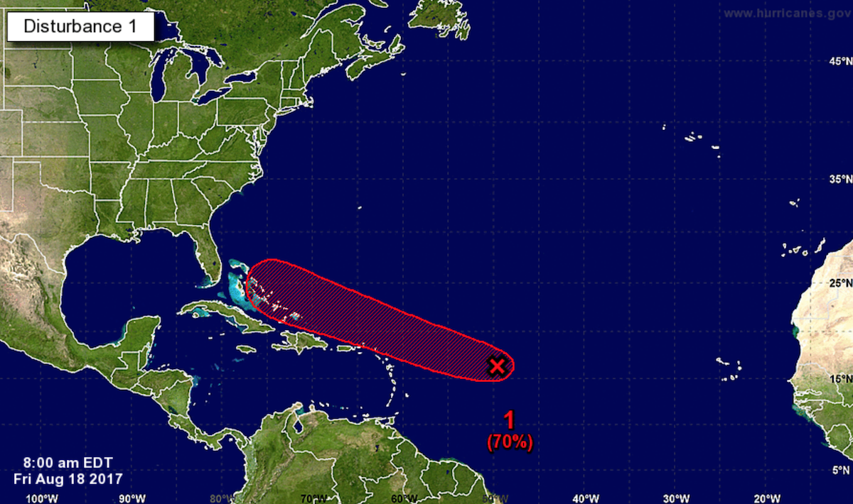 Tropical System Could Take Aim at Florida Early Next Week