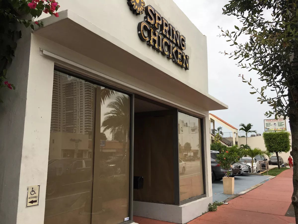 Second Spring Chicken Shutters in South Beach