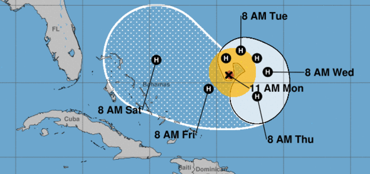 Hurricane Jose Is Spinning in the Atlantic, Could Threaten Bahamas, Florida UPDATED