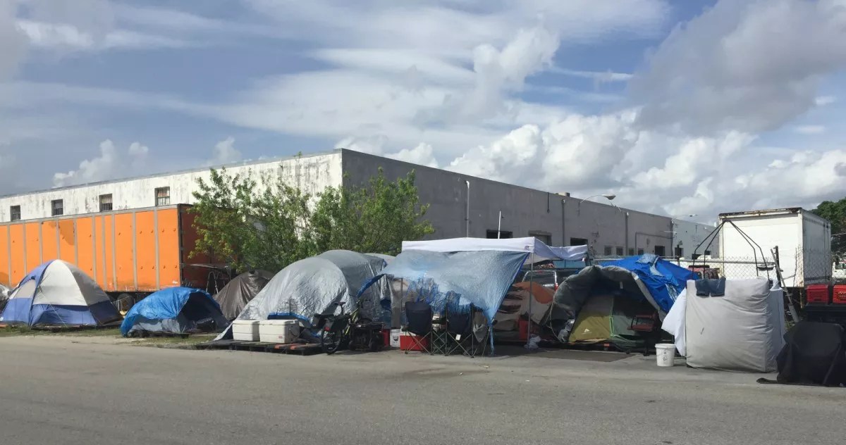 Police Now Shuffling Tent City Sex Offenders Around Miami-Dade