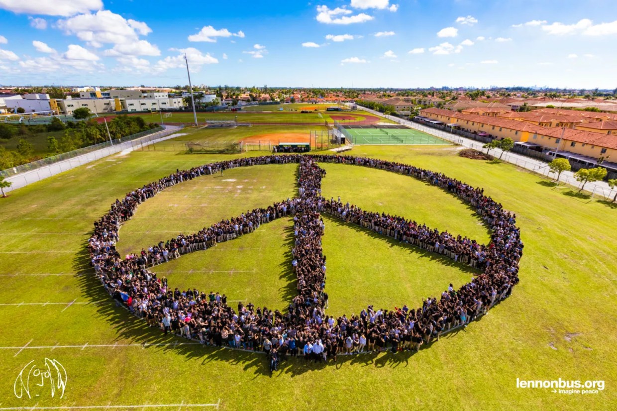 Trump Threatens North Korea, but 3,000 Hialeah Gardens Students Want Peace