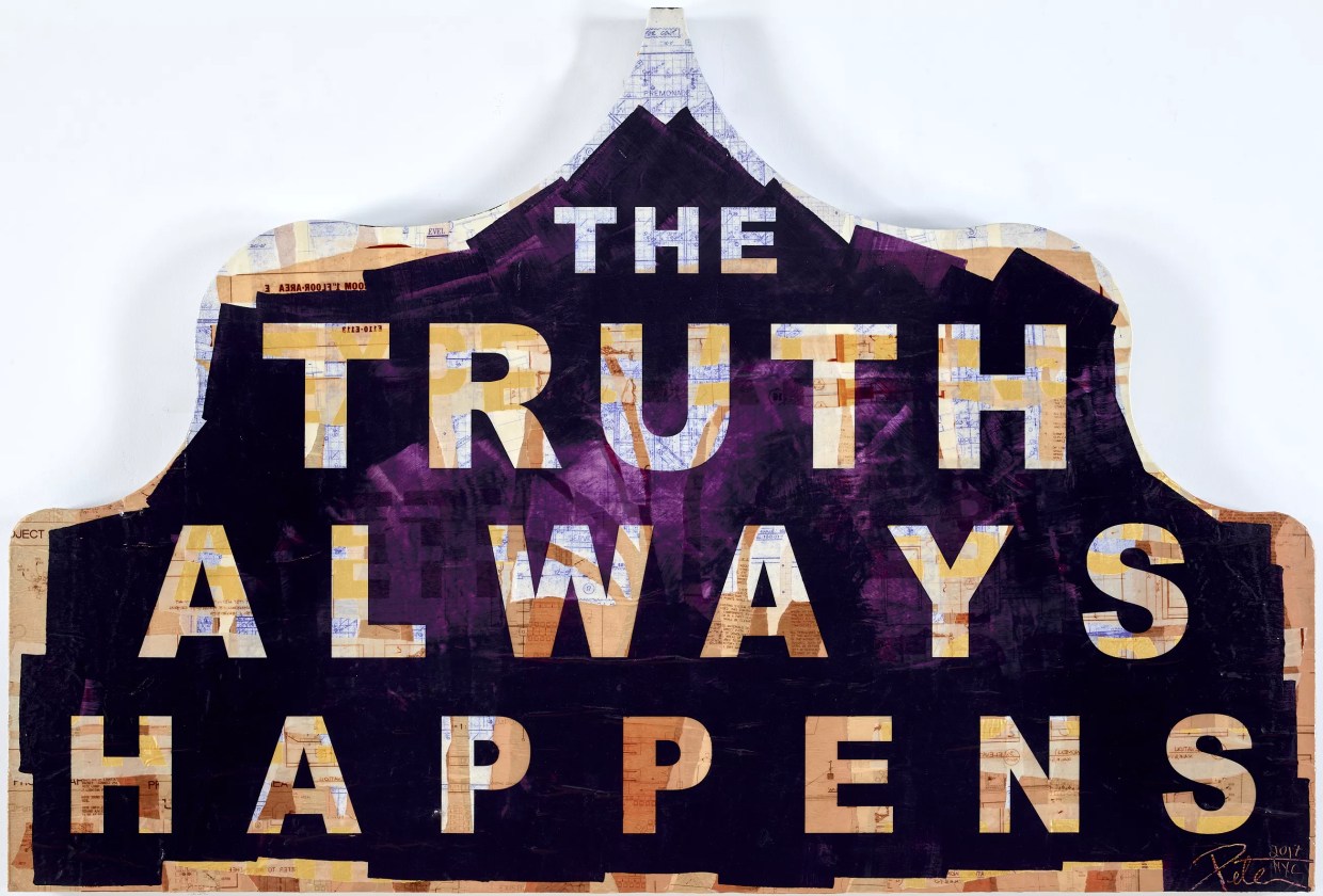 Peter Tunney Recycles Trash From Trump’s Bankrupt Casino Into Art