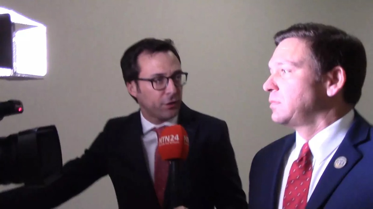 Trump-Backed Florida GOP Gubernatorial Candidate Ducks Gun-Control Question