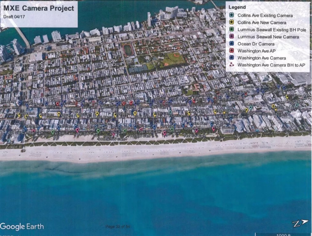 Miami Beach Wants Millions for Police Cameras “on Every Corner” in South Beach