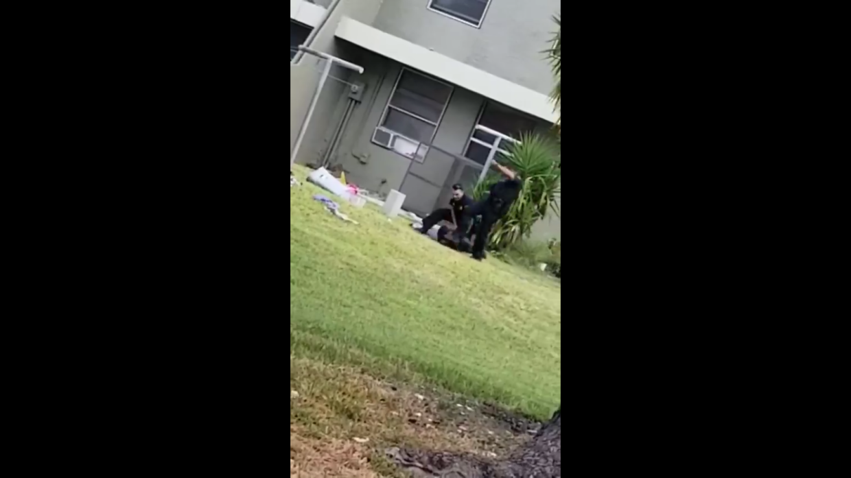 Miami Police Union Says Cop Should Be “Commended” for Running Kick at Suspect’s Head