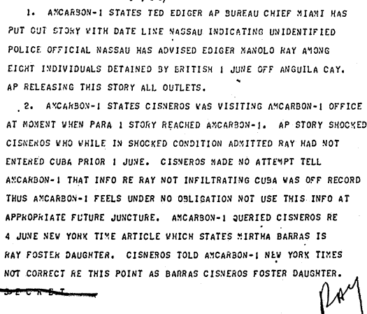 CIA Used <i>Herald</i> Reporter as “Propaganda Outlet” in ’60s, Documents Show