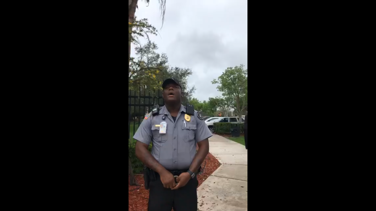 Video: Guard Threatens to Arrest Activist Recording Conditions at Miami ICE Facility