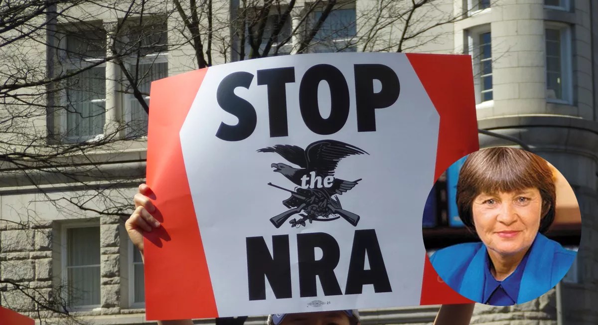 Florida’s NRA Lobbyist Sues Miami Retiree for Calling Her an “Old Bag”