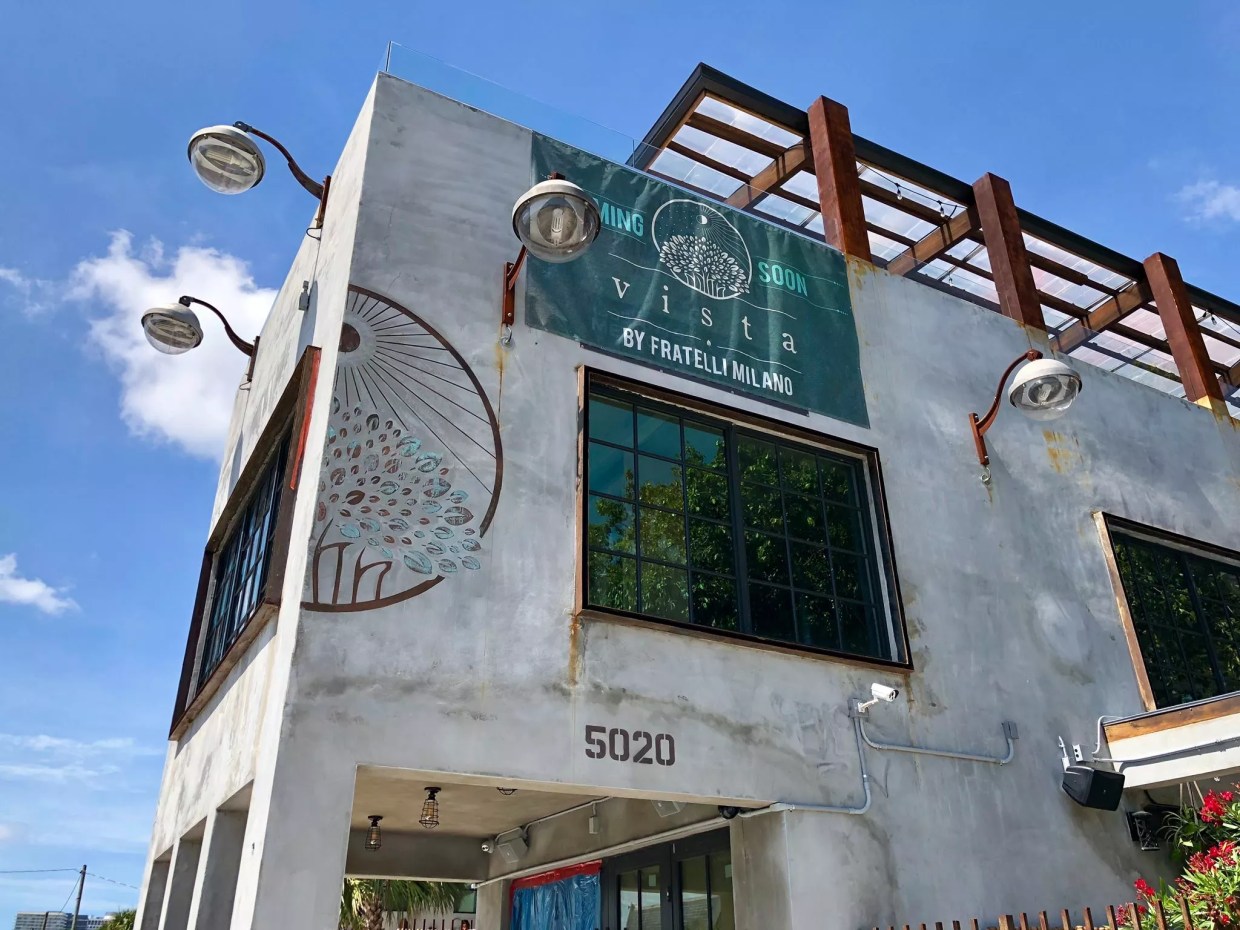 Vista, an Italian Restaurant and Rooftop Bar, Coming to Upper Buena Vista UPDATED