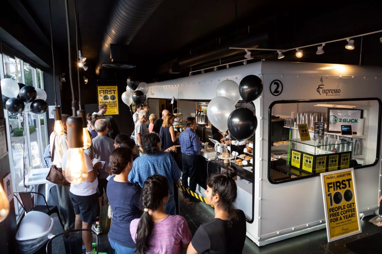 Everything at Coral Gables’ Fixpresso Coffee Shop Costs $2