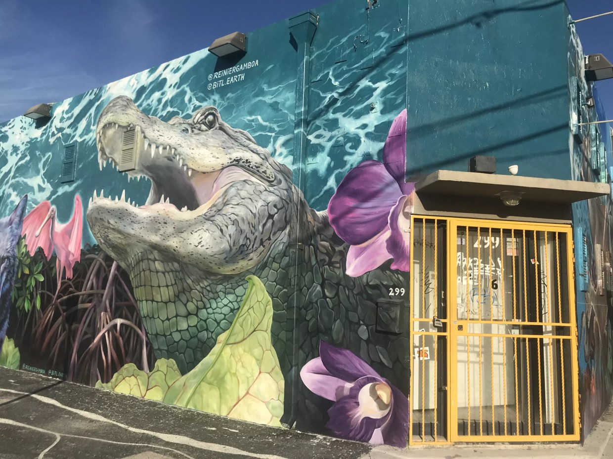 New Wynwood Mural Uses Augmented Reality to Spark Conversation on Climate Change