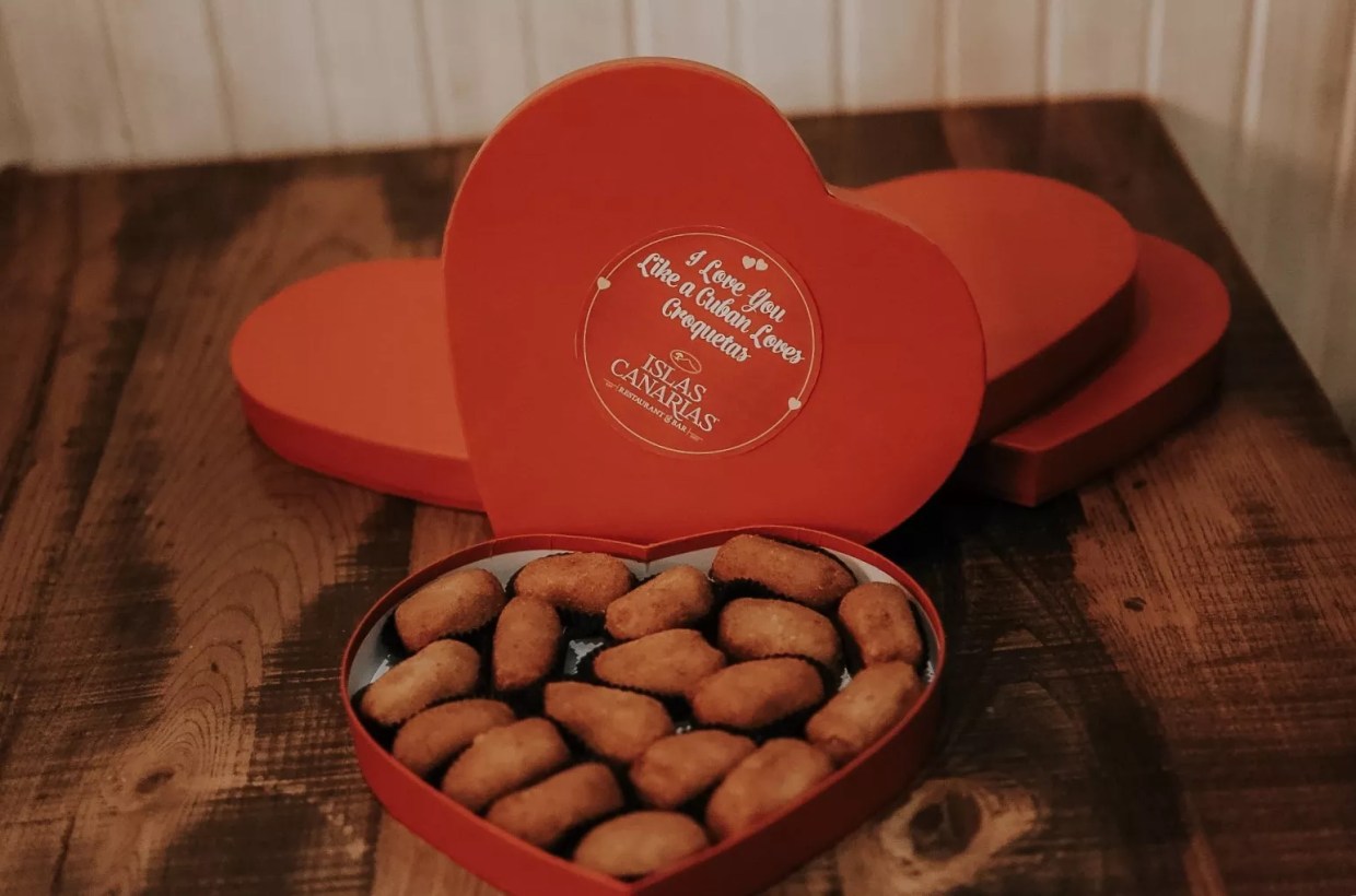 Islas Canarias’ Croqueta Valentine Is the Most Miami Way to Say “I Love You”