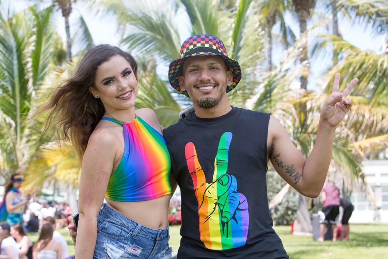 The Miami Beach Pride Parade Filled Ocean Drive With LGBTQ Love