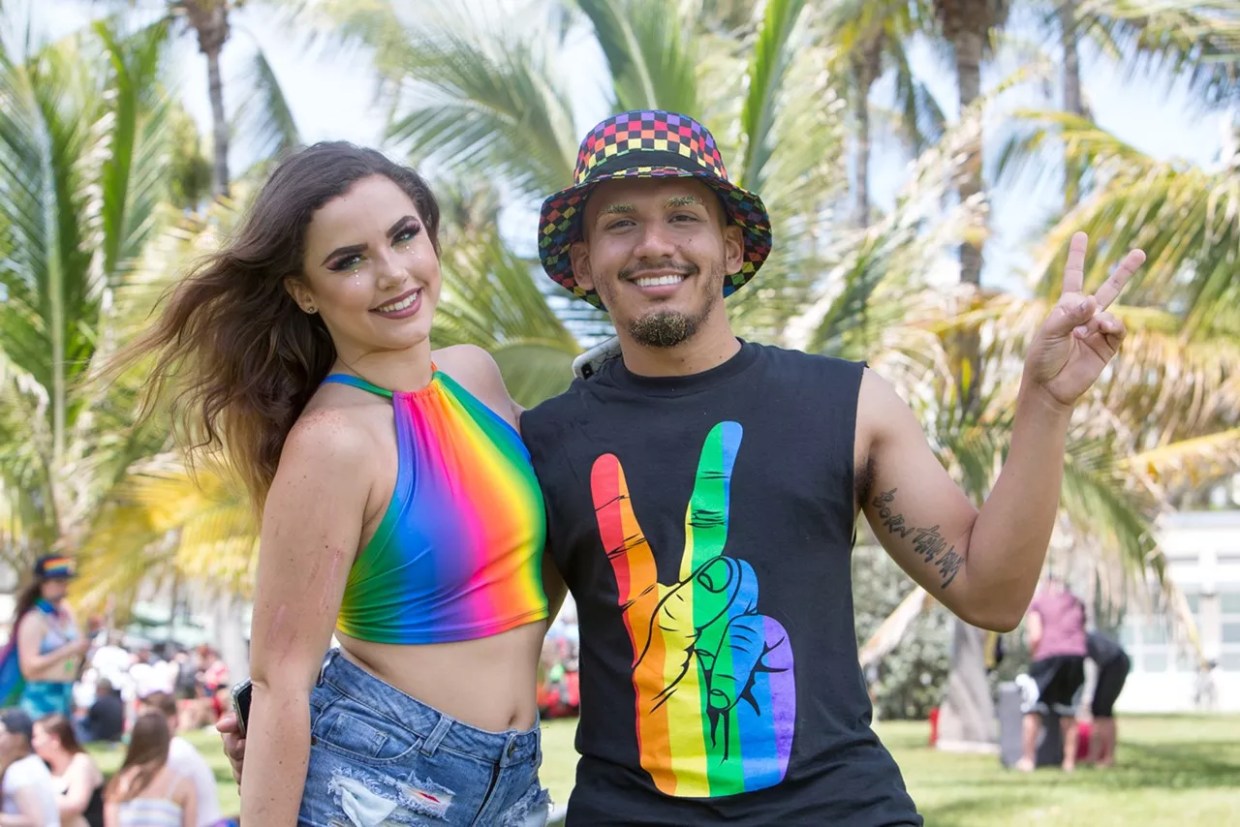 The Miami Beach Pride Parade Filled Ocean Drive With LGBTQ Love