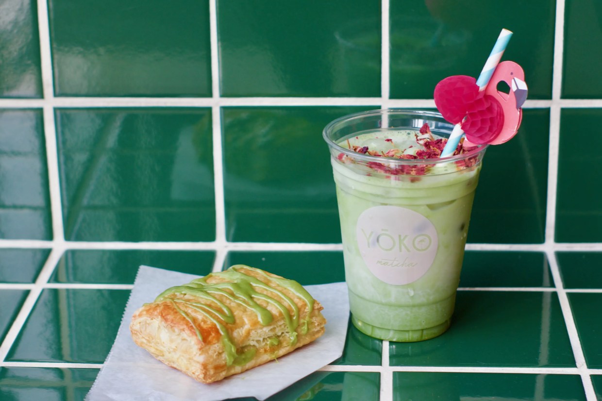 Yoko Matcha Pops Up at Dasher & Crank With a Matcha Pastelito
