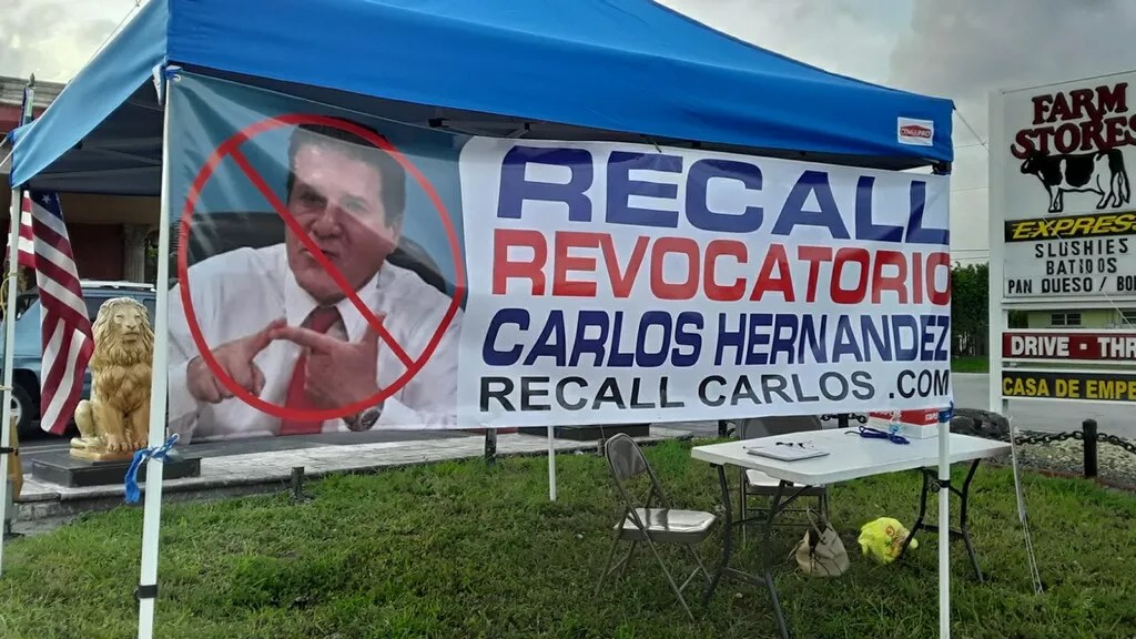 Effort to Recall Hialeah Mayor About Halfway to Goal, Organizers Say