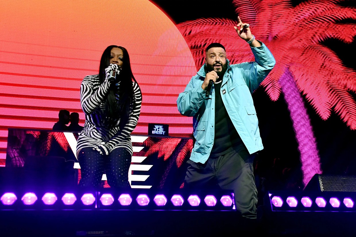 DJ Khaled Brought Out Trina, Lil Wayne, and Others to Pen a Miami Love Letter at the EA Sports Bowl