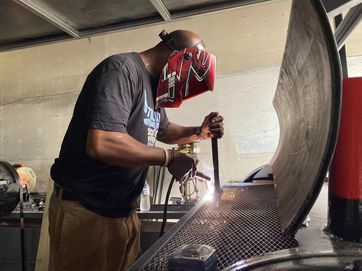 Bernard Allen Builds Community by Making Custom Grills