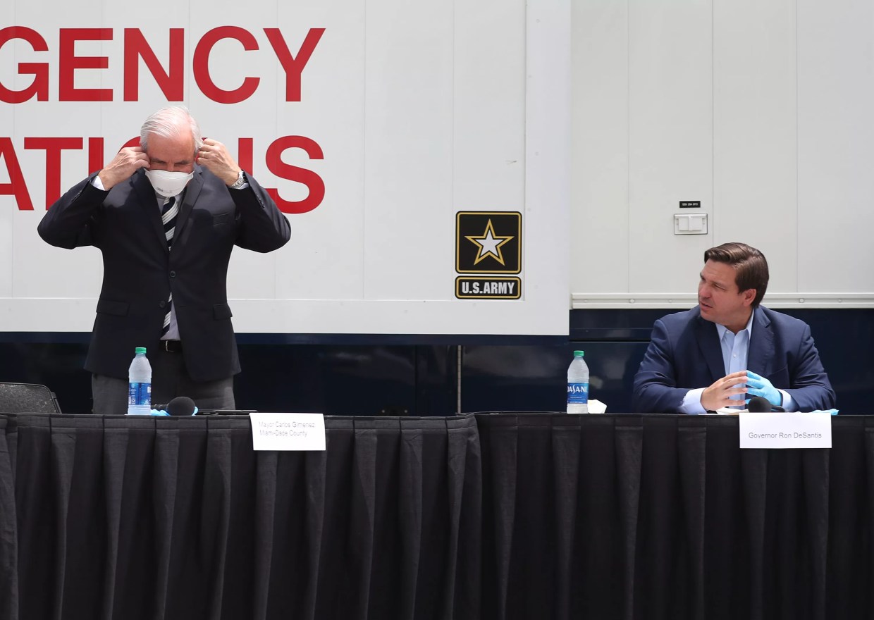 Florida Politicians Still Don’t Understand How Gloves Work