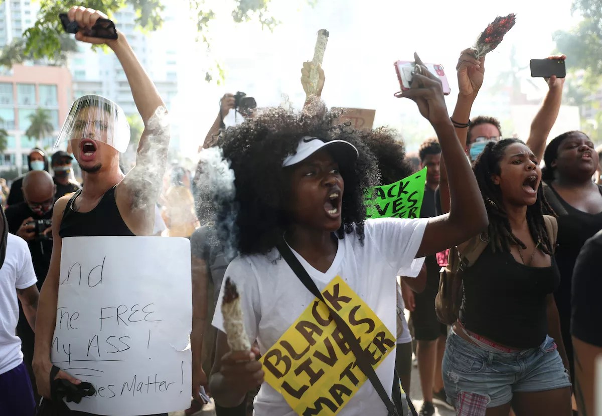 Miami Musicians March in Solidarity With Black Lives Matter Protesters