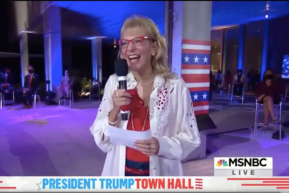 Woman Who Likes Trump’s Smile: “I Wish He Would Smile More and Talk Less”