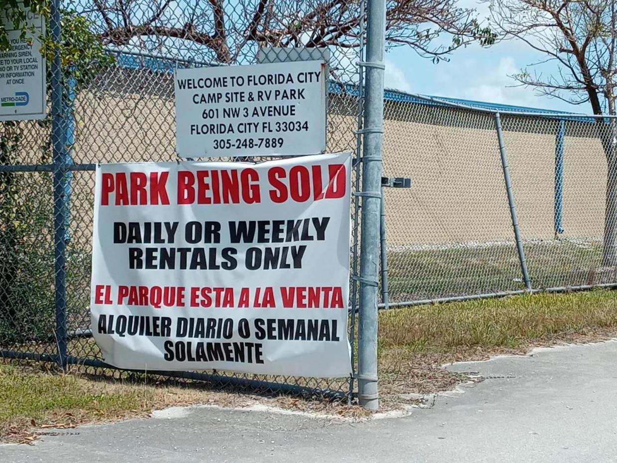 RV Park Residents Say They Have Nowhere to Go When Florida City Evicts Them