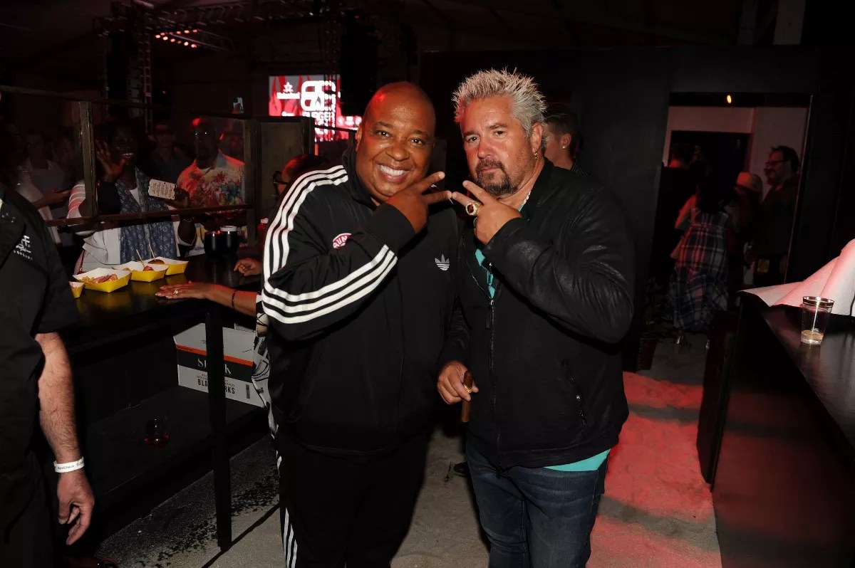 SOBEWFF 2021: Rev Run and Guy Fieri Crash Burger Bash Hosted by Bobby Flay