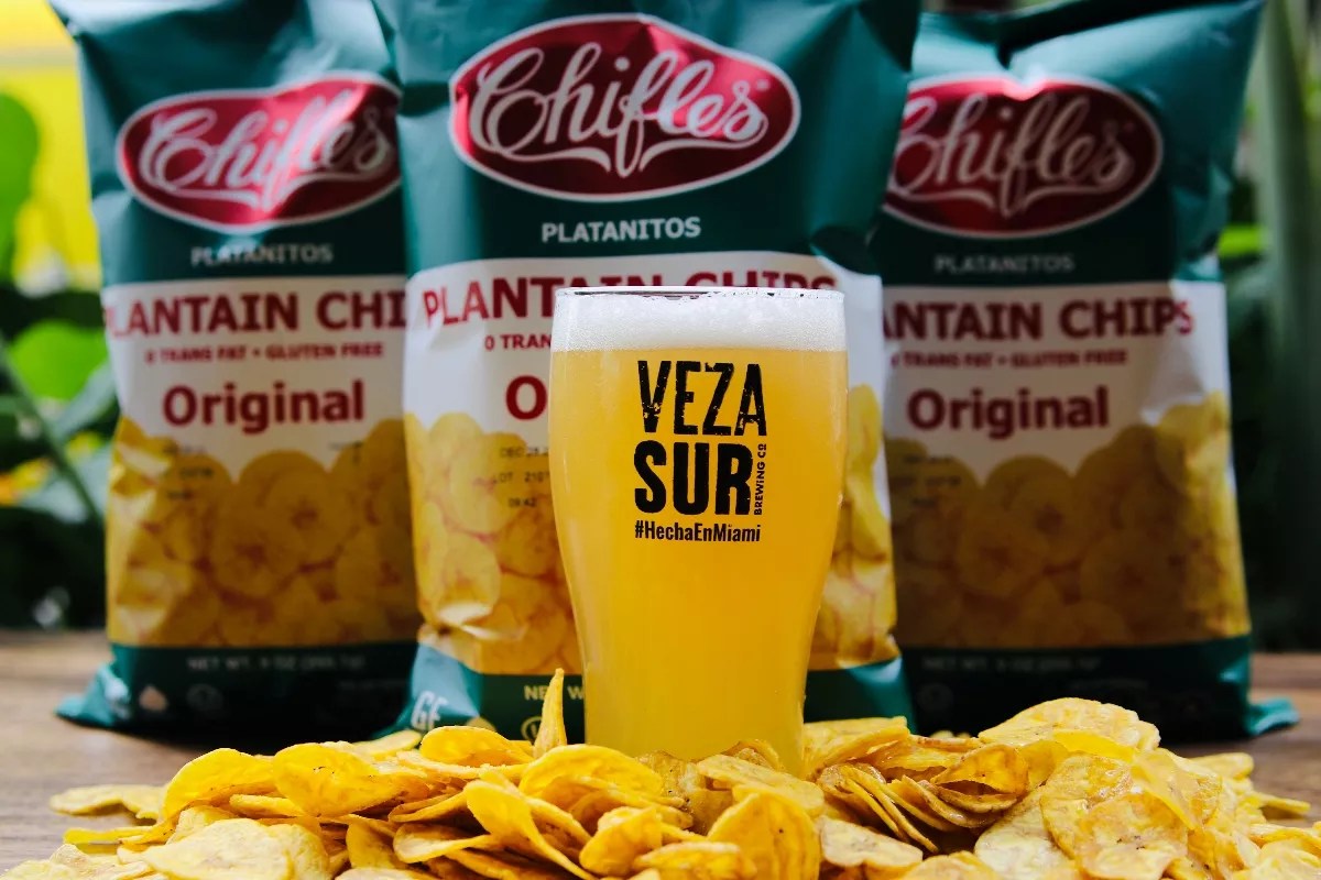 Veza Sur Partners With Chifles Plantain Chips to Make the Most Miami Beer Ever