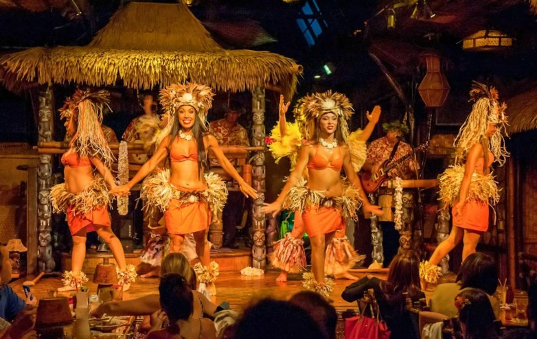 women performing on stage