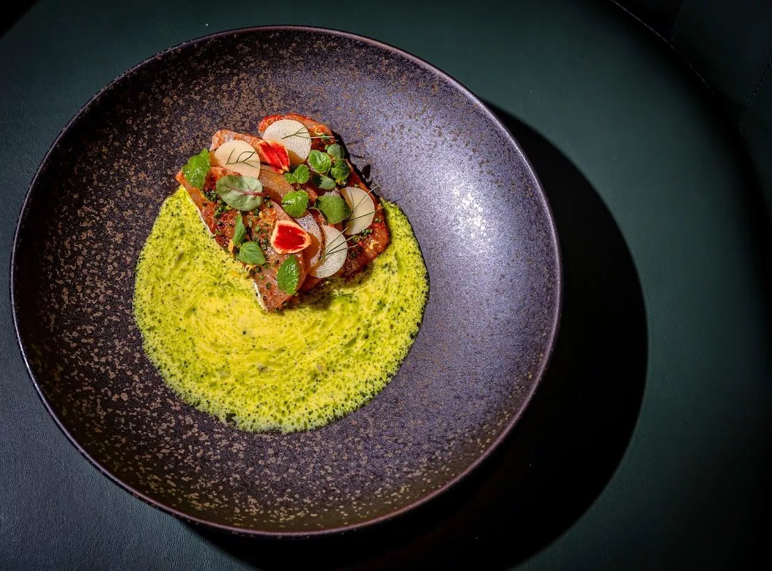 a high-end food dish