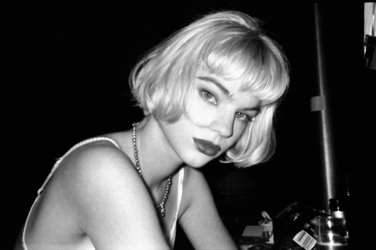 Black and white image of Dutch producer Estella Boersma