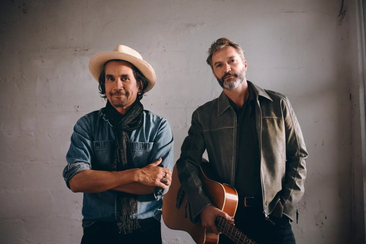 Portrait of Jorge Villamizar and André Lópes, the members of Bacilos