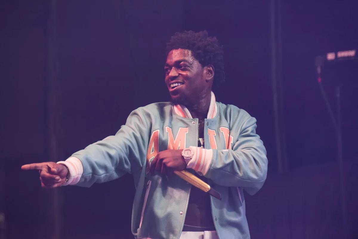 Kodak Black performing on stage