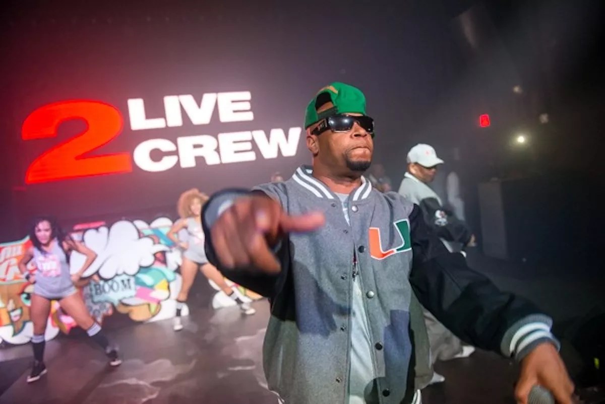 Brother Marquis performing on stage at LIV nightclub in Miami Beach