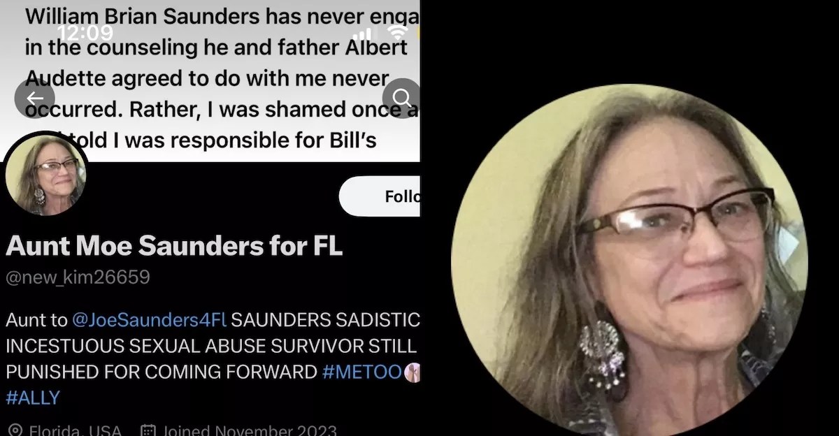 Moe Saunders' Twitter (X) profile