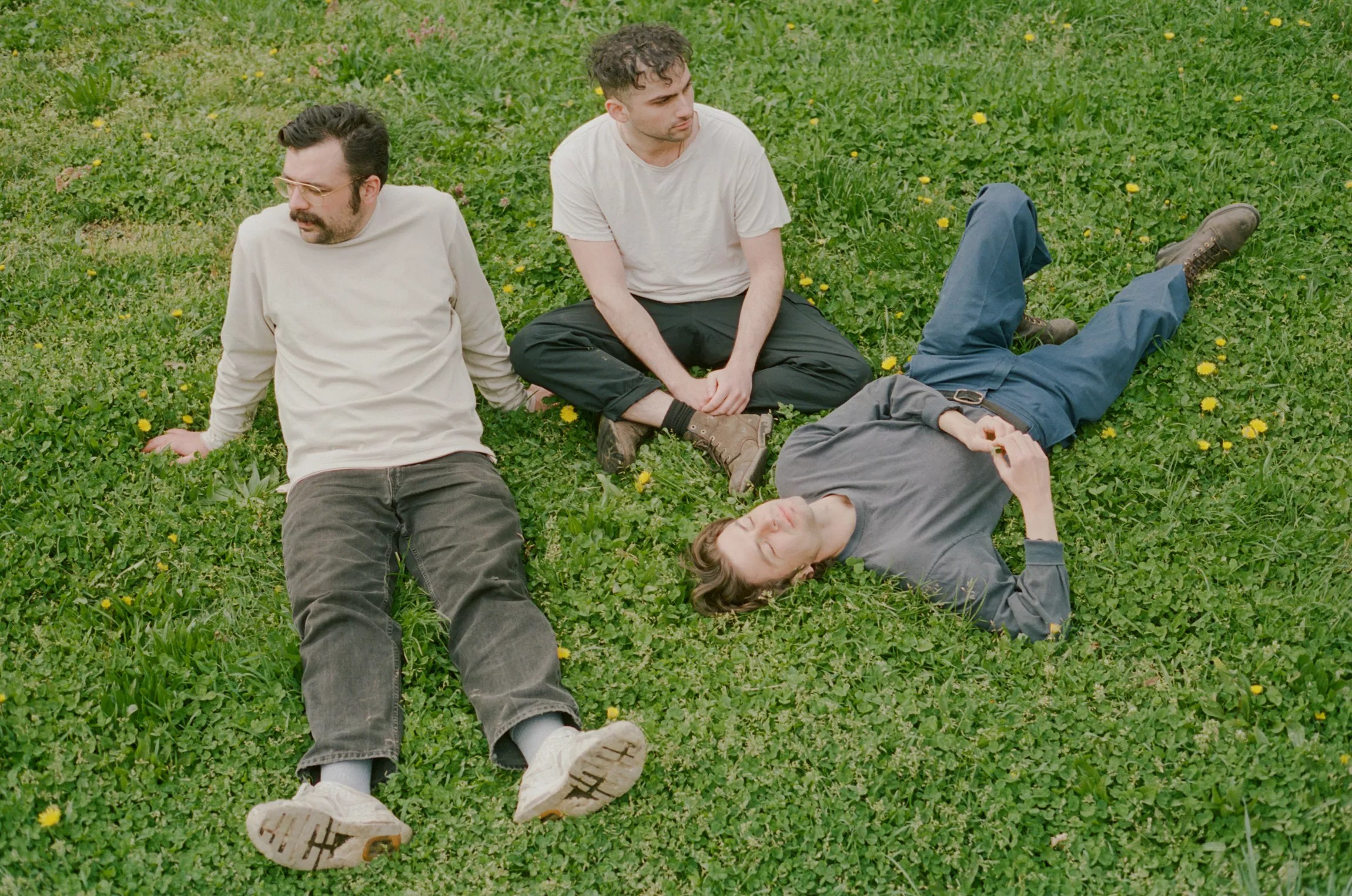 The three members of Horse Jumper of Love