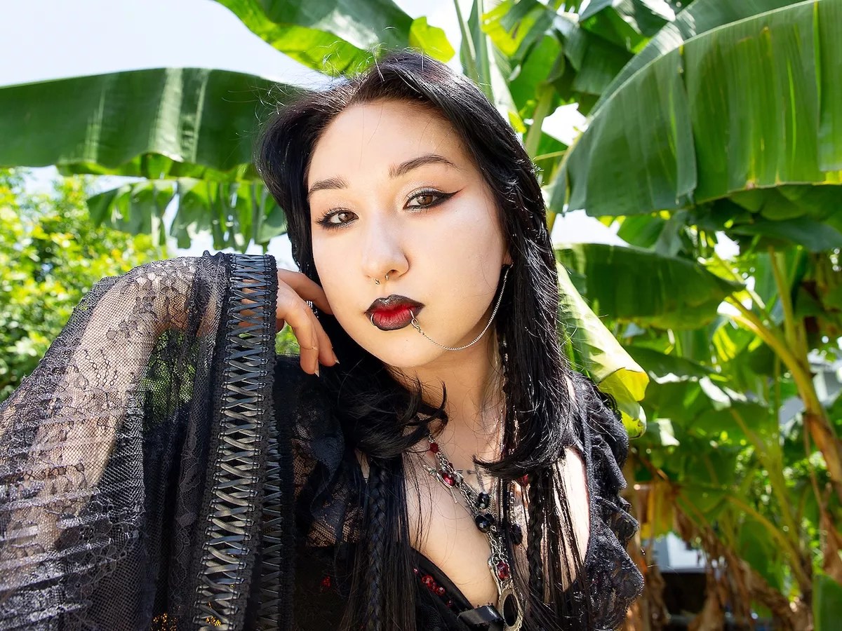 Goth person Dzhuliana Khalilova