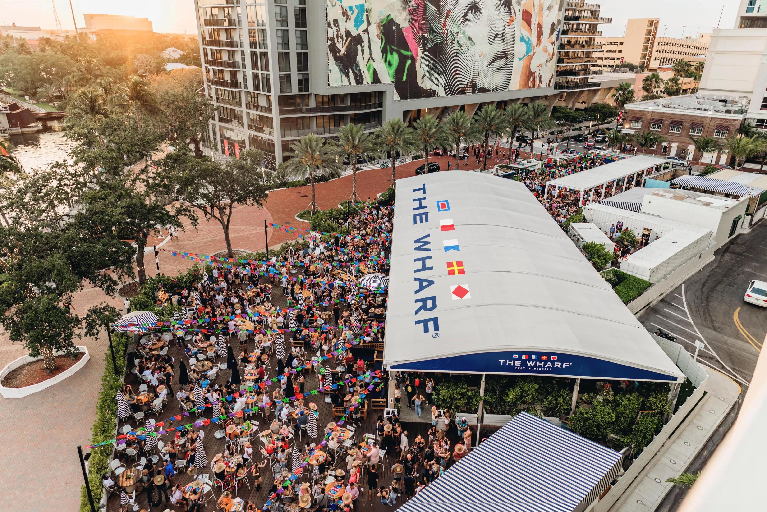 an outdoor venue