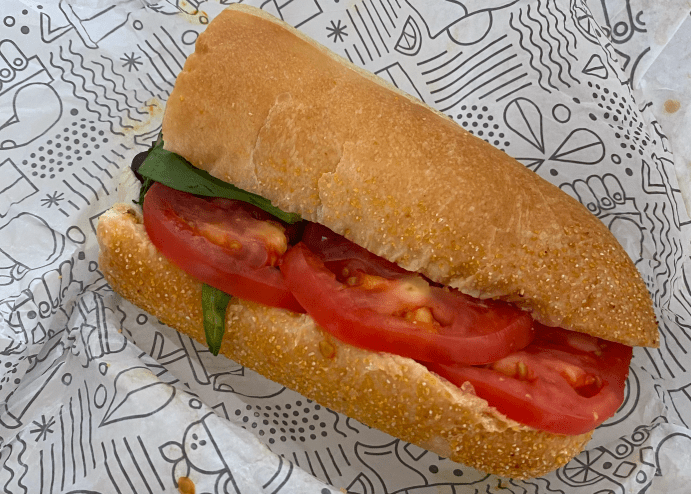 a sandwich