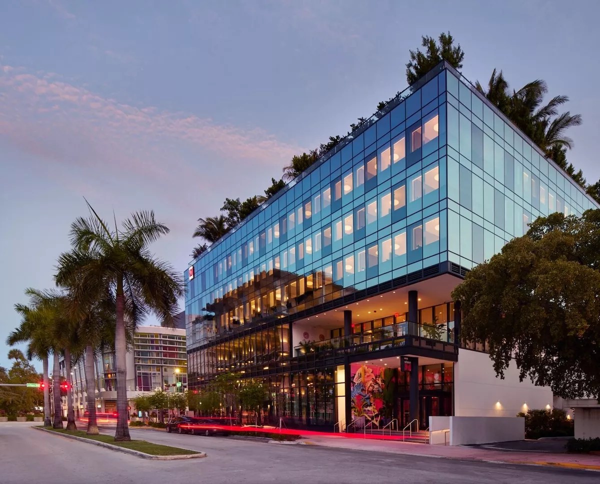 The exterior of CitizenM South Beach