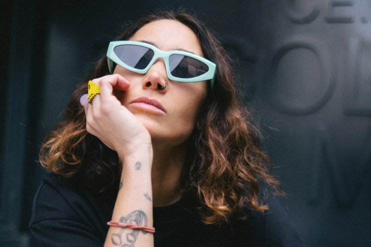 Portrait of Turkish DJ Elif