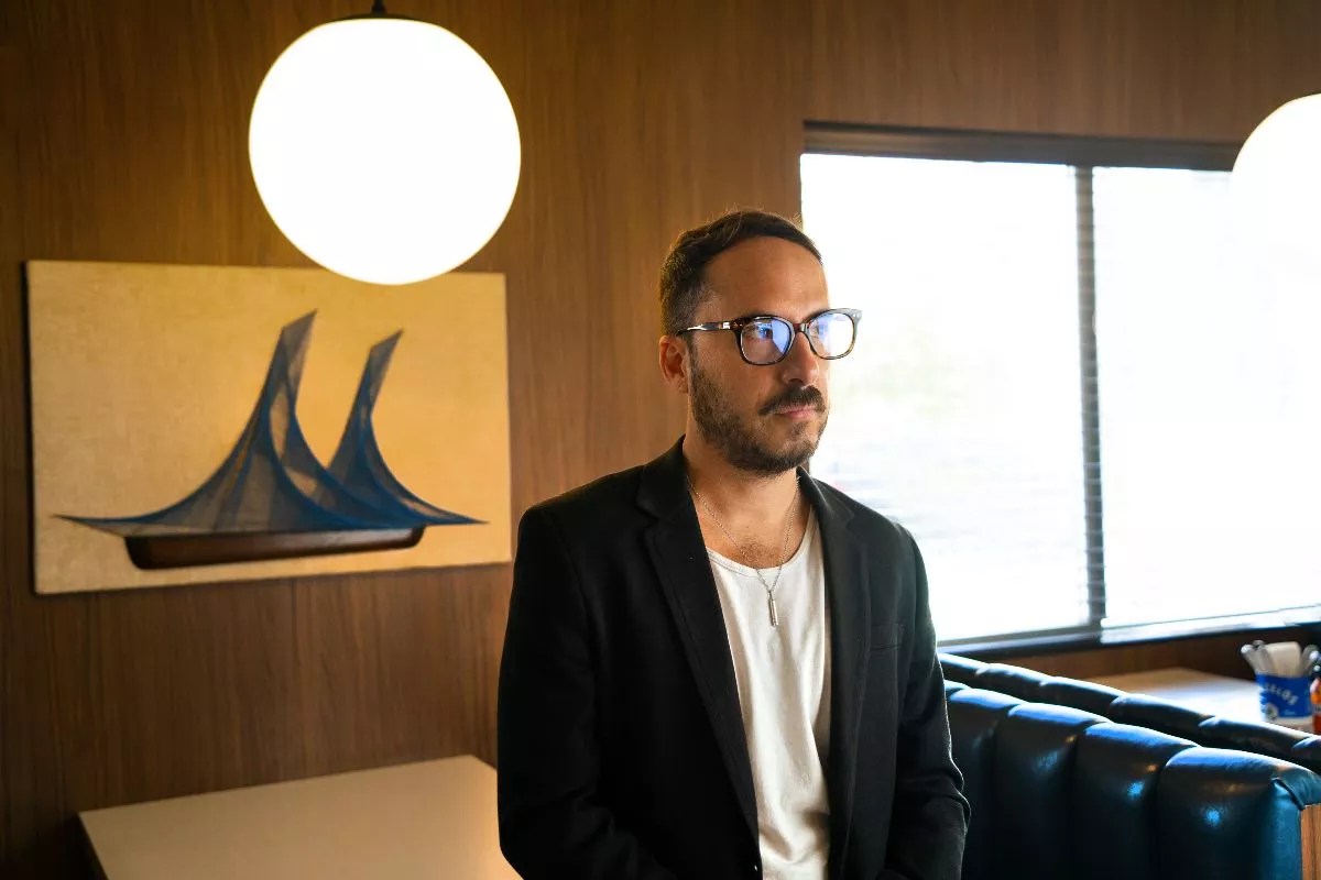 Mario Giancarlo of Hunters of the Alps in a blazer